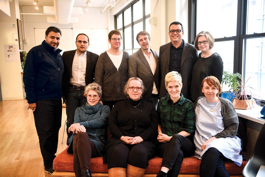 Sudhir with other jury members at the IXDA Awards 2015 at New York in November 2015